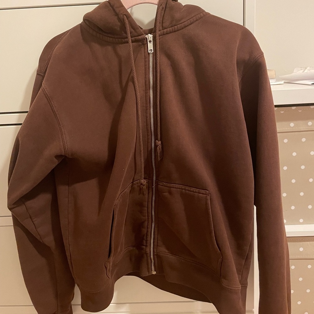 Brandy Christy hoodie in brown